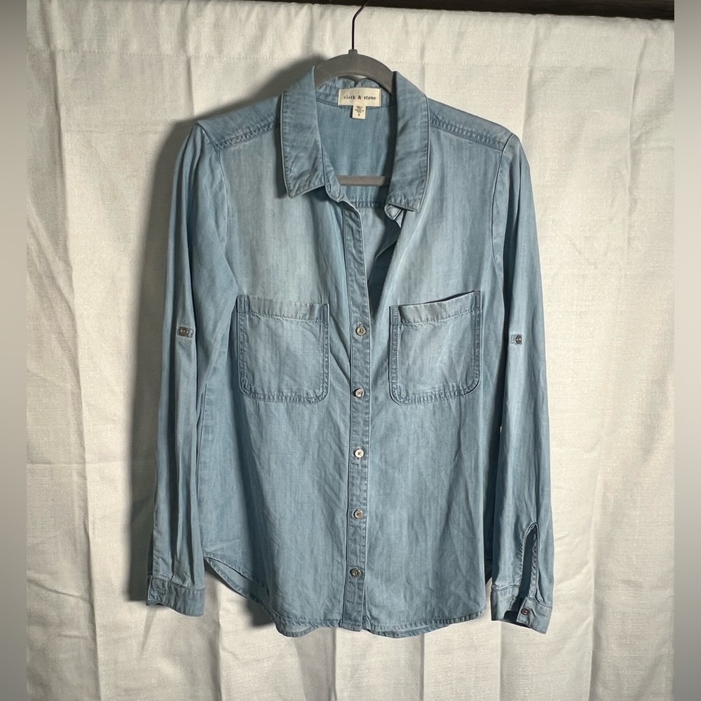 Anthropologie cloth & Stone Tencel‎ Top- Small